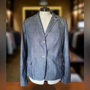 Calvin Klein Chambray Blazer -Women’s Size 12